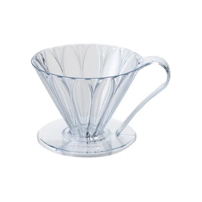 Cafec Tritan Flower Dripper 02 - Прозрачен (TFD-4)