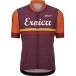 Santini Мъжка фланелка с къс ръкав за колоездене Santini Eroica Iris Cycling jersey - Bordeaux (056-4378-0211)