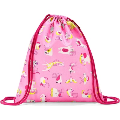 Reisenthel Mysac Kids ABC friends růžový dětský batoh