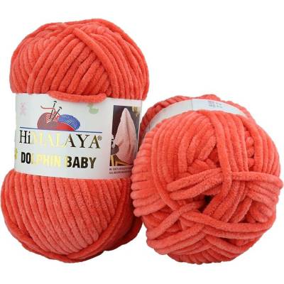 Himalaya příze Dolphin Baby 80312 tmavší oranžová