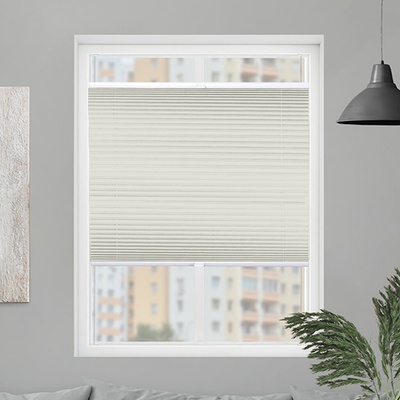 FOA Plisé roleta, s profilom Classic, Blackout, Perleťovo béžová, PJ 1102 30 x 150 cm