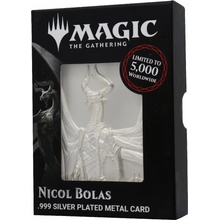 FaNaTtiK Magic the Gathering Limited Edition Silver Plated Nicol Bolas Metal Collectible