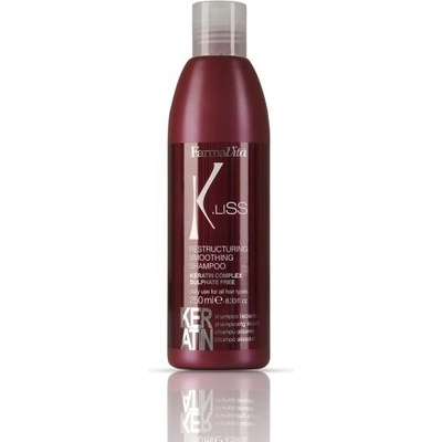 FarmaVita Шампоaн с кератин K Liss Smoothing Shampoo 250ml
