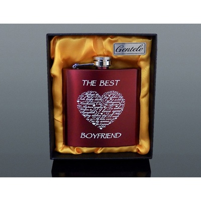Ploskačka nerez THE BEST BOYFRIEND II 180 ml