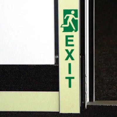 Orientačný prúžok Flex 1, EXIT doprava