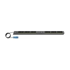 Eaton G4 - Power distribution unit (rack-mountable) - basic - AC 200-240 V - 3.7 kW - 1-phase - input: IEC 60309 16A - output connectors: 24 (12 x IEC 60320 C13, 12 x IEC 60320 C39) - 3 m cord - black