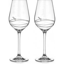Swarovski Diamante poháre na biele víno Venezia s kamínky 2 x 350 ml