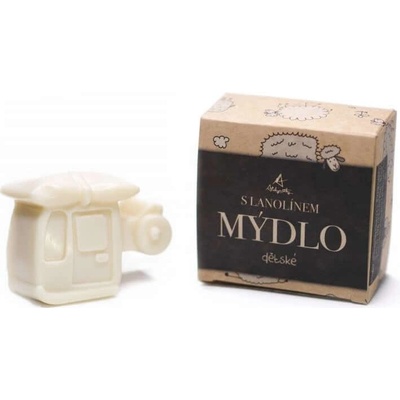 Alchymistky Dětské mýdlo s lanolinem 55 g vrtulník