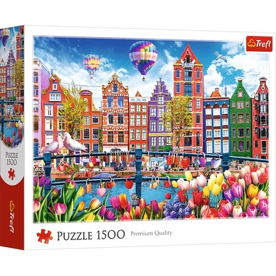 Trefl Farebný Amsterdam 1500 dielov
