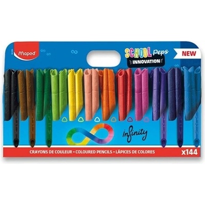 Maped Color'Peps Infinity školní pastelky sada 144 ks