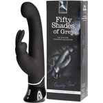 Fifty Shades of Grey - вибратор с клиторна приставка - презареждащ се USB