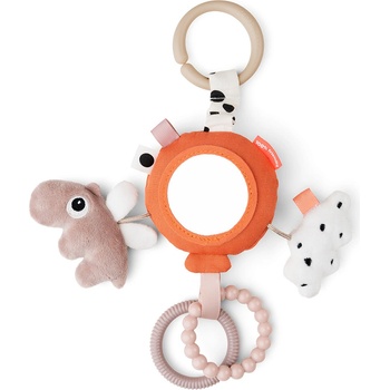 Done by deer Сензорна висулка Happy Clouds с огледала оранжева (4333516)