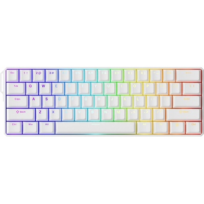 AKKO MONSGEEK FUN60 Ultra-ST White-TMR Wired mode AKKO Glare Magnetic switches 6975351386070