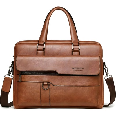 Harahu Crossbody Taška WEIXIER GA-35442 Hnedá