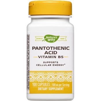 Image 1 of Nature's Way Pantothenic Acid | Vitamin B5 [100 капсули]