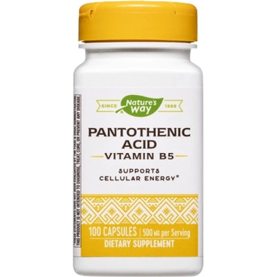 Nature's Way Pantothenic Acid | Vitamin B5 [100 капсули]