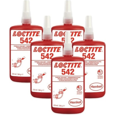 Loctite 542 závitové tesnenie pre hydrauliku SP 250 ml 5 ks