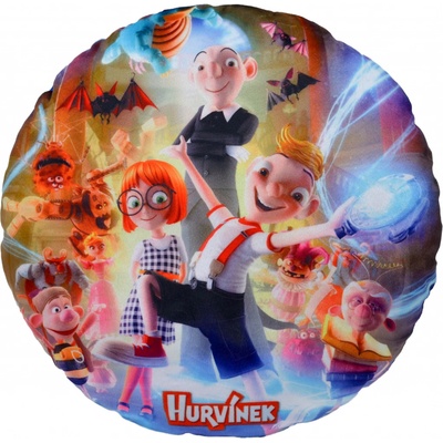 MÚ Brno Polštář kulatý pr.30 Hurvínek luminiscenční Loutky