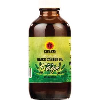 Tropic Isle Living Jamajský čierny ricínový olej so šalviou 118 ml