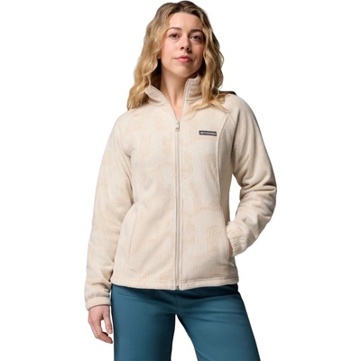Columbia Benton Springs Printed Full Zip béžová čierna