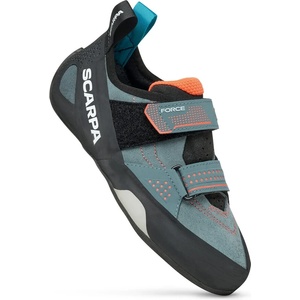 Scarpa Дамски обувки с велкро Scarpa Women's Force Climbing shoes - Conifer / Coral - размер 36, 5 (EU) (301-0876-0114)