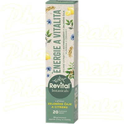 Revital Botanicals Energie a vitalita 20 eff.tablet