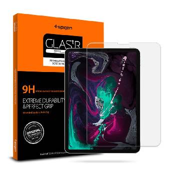 Spigen Glass Slim GLAS. tR SLIM - най-висок клас стъклено защитно покритие за дисплея на iPad Pro 11 M2 (2022), iPad Pro 11 M1 (2021), iPad Pro 11 (2020), iPad Pro 11 (2018), iPad Air 5 (2022), iPad Ai