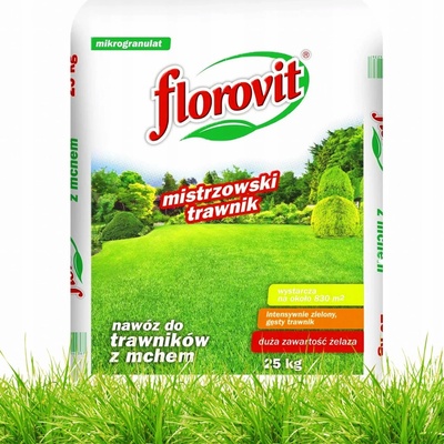 Fruktovit Plus Zahušťovací hnojivo na trávníky 25 kg