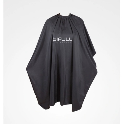 Bifull pláštěnka na stříhání 145 x 125 cm černá zapínání suchý zip