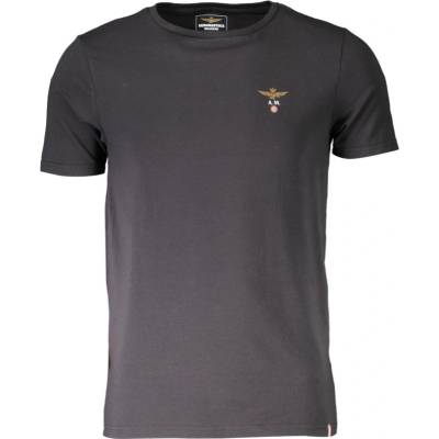 Aeronautica Militare T Shirt Esternabile Uomo Nero