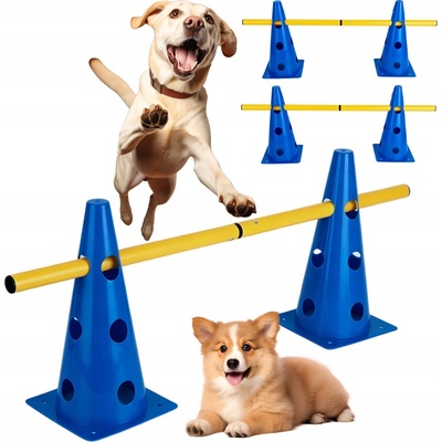 PawHut Agility sada pro psy, 3-dílná tréninková sada