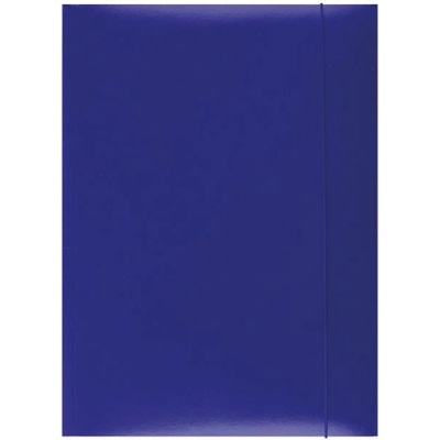 OFPRO Kartónový obal s gumičkou Office Products modrý