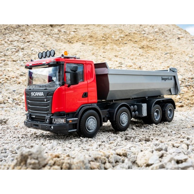 EMEK SCANIA G490 8x4 sklápač červená