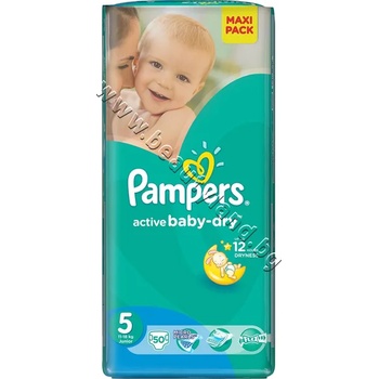 Pampers Пелени Pampers Active Baby Junior, 51-Pack, p/n PA-0202418 - Пелени за еднократна употреба за бебета с тегло от 11 до 16 kg (PA-0202418)