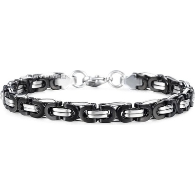 Naky Pánský ocelový Diego Black N2202