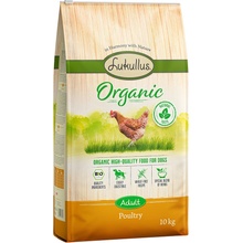 Lukullus Organic hydinové bez pšenice 2 x 10 kg