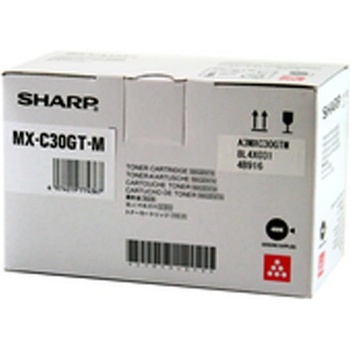 Sharp Тонер касета, sharp, магента (mxc30gtm)