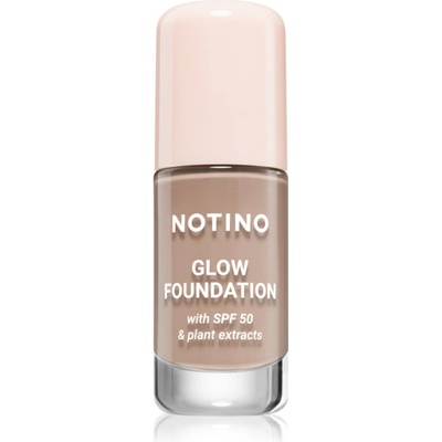 Notino Foundation Glow foundation with SPF 50 & plant extracts озаряващ фон дьо тен SPF 50 02 Light Medium Cool 30ml