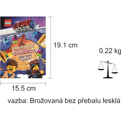 LEGO® MOVIE 2: Zastav útočníky! Znič tuto knihu!