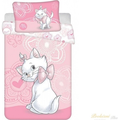 Jerry Fabrics povlečení Marie Cat 02 100 x 135 cm 40 x 60 cm – Zboží Dáma