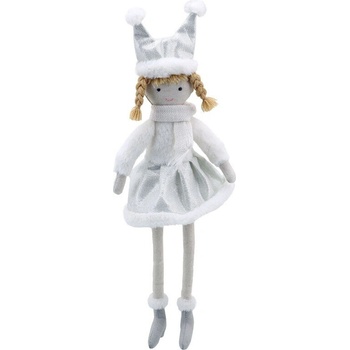 Image 1 of The Puppet Company Парцалена кукла с красиви дрехи и шапка 32 см