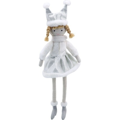 The Puppet Company Парцалена кукла с красиви дрехи и шапка 32 см