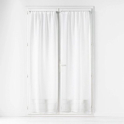 Douceur d'intérieur Sada dvou záclon CARLIN, 70 x 200 cm, bílé bílý