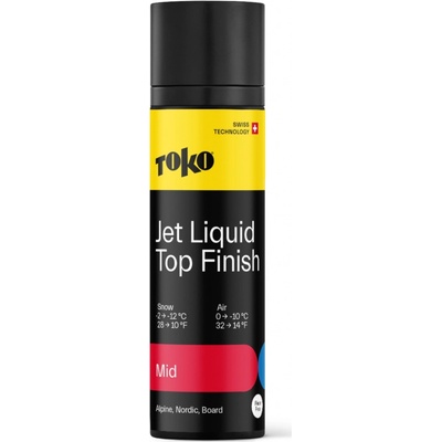 Toko Jet Liquid Top Finish Mid 0°C až -10°C 70 ml – Zboží Dáma