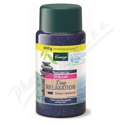 Kneipp Sůl do koupele Deep Relaxation 600 g