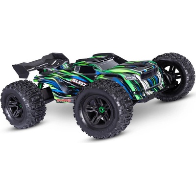 Traxxas Sledge RTR s belted pneu zelený 1:8