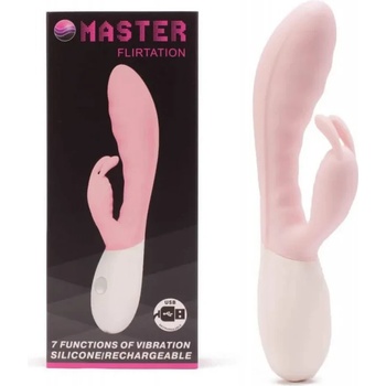 Вибратор с впечатляващи функции, 21см. - Master Flirtation Pink (DEBRA00982)