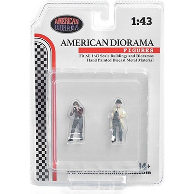 Sada figurek 2 ks Race Day Figures Fotograf 1:43