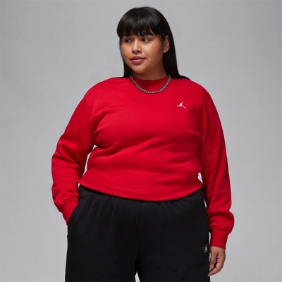 Air Jordan Essentials Men's Fleece Crew - Gym Red