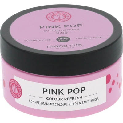 Maria Nila Colour Refresh maska na vlasy s barevnými pigmenty Pink Pop 100 ml